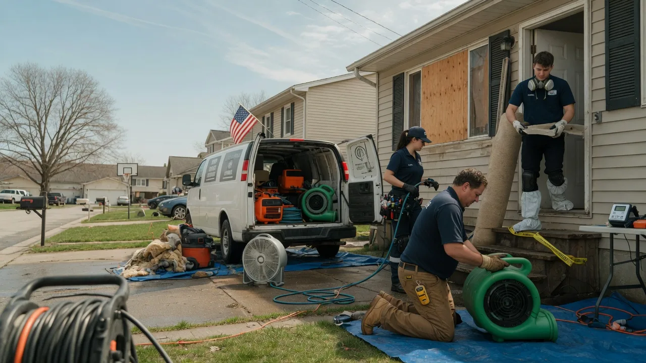 Water Damage Restoration in Odessa, MO near me